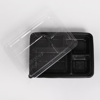 뉴 DK  5칸 돈가스 도시락 포장 배달용기 1박스 200세트