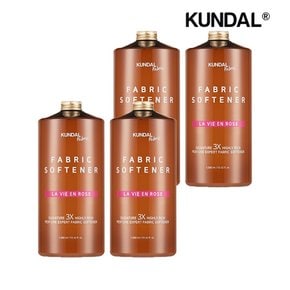 시그니처 3배 초고농축 리치 퍼퓸 엑스퍼트 섬유유연제 라비앙로즈 1580ml x4개