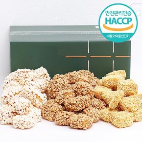 [웰굿]HACCP 강릉 명품 수제전통한과 3종 실속세트(600g)