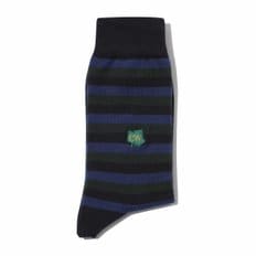 stripe embroidery socks _CALAX24215NYX