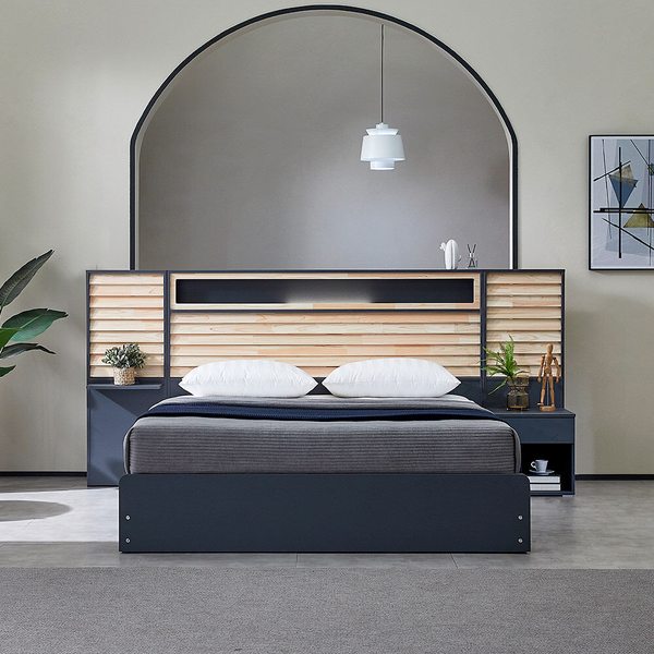 몰디브 편백 호텔식 프레임 수납형 SS (패널제외 기본형)