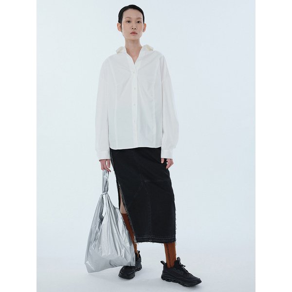 Sliver Shopper Bag(M) RYBAA24831SVX