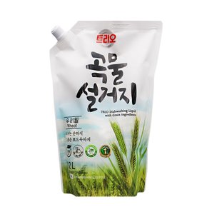 트리오 곡물 설거지 우리밀 1.2L /주방세제