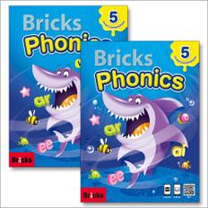 Bricks Phonics 브릭스 파닉스 5 교재 워크북 세트 (전2권)