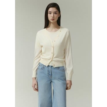 잇미샤 텐셀 블랜드 브이넥 가디건 (ITP4KCD510)