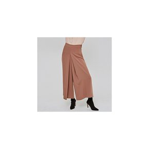 Long Wide Maxi Slacks_Camel