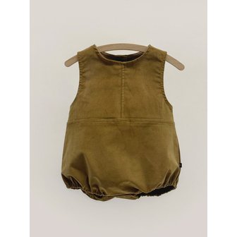 리코타입 코듀로이 롬퍼 - Corduroy romper