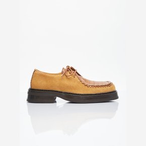 [해외배송] 이티스 스웨이드 레이스업 더비슈즈 F284003 Suede Hazel