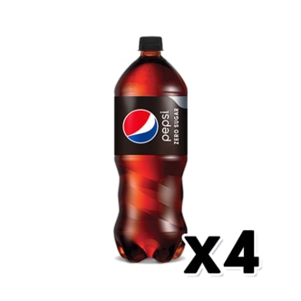  펩시콜라 제로 페트음료 1.5L x 4개