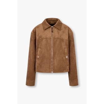 VOV [부산점] 보브)) 지퍼드 스웨이드 본딩 점퍼 (7115220291)