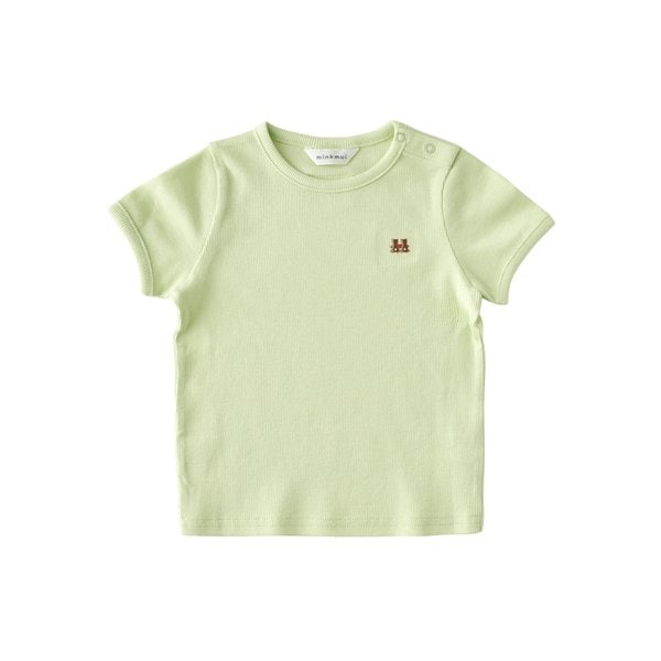 [여주점] [오프라벨 여주점] 밍크뮤 (GN) 아미띠에뮤뮤반팔티셔츠 (35170-670-06)