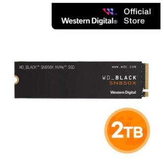 웨스턴디지털 SOI 공식총판 Western Digital WD BLACK SN850X NVMe 2TB SSD