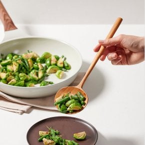 티크 우드 샐러드 서빙 스푼_28CM J71N902108700