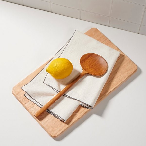 티크 우드 샐러드 서빙 스푼_28CM J71N902108700