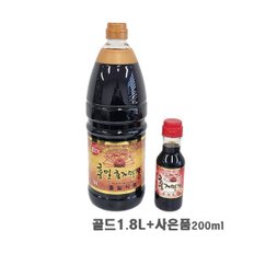 홍일식품  천연 홍게 간장 맛장 소스 특허 골드 1.8L