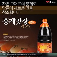 홍일식품  천연 홍게 간장 맛장 소스 특허 골드 1.8L