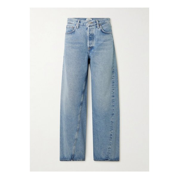 트위스트 로우 슬렁 배기 진 라이트 데님 46376663162898787