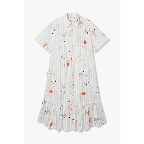 [PS PAUL SMITH] 여성 스트라이프 셔츠 드레스 5746108551000