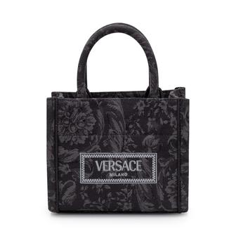 베르사체 24FW 베르사체 토트백 10152881A09741 2BM0V BLACK VERSACE GOLD