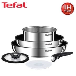 [TeFal] 테팔 IH 매직핸즈 이모션 스텐 멀티 6P 세트+단품 냄비 20cm+유리뚜껑 20cm