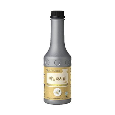  카페 에스트렐라 바닐라 시럽 1kg 1박스 10개