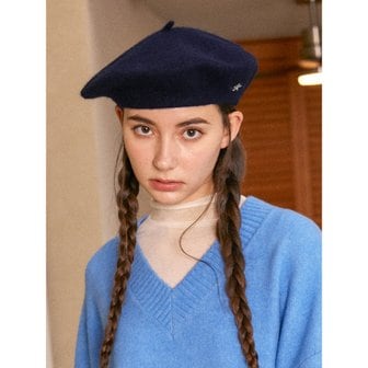 엘케블룸 ADORABLE WOOL NAVY BERET