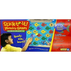 worldbook365 Stick-to-it! Phonics Games Consonants 파닉스게임 영어 놀이 교구