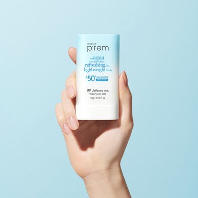 유브이 디펜스 미 워터리 선스틱 18g +(랜덤)선크림 10ml 2개