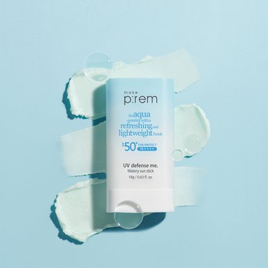 유브이 디펜스 미 워터리 선스틱 18g +(랜덤)선크림 10ml 2개