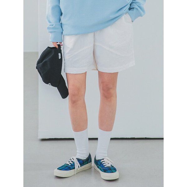 나일론 우븐 절개 반바지 PAN2547 (3 COLOR)