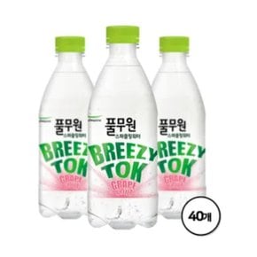 풀무원 탄산음료 브리지톡 자몽 500ml X 40병