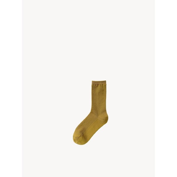 color point socks (mustard)