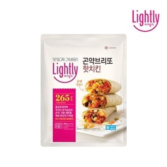  라이틀리 곤약브리또 핫치킨 500g(4입) x 2개