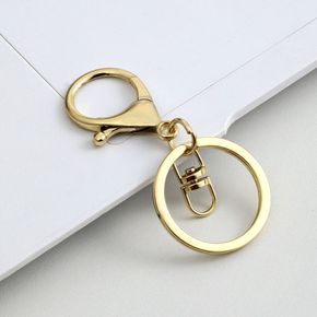 미니 가죽공예 골드 개고리 키링고리 부자재 연결고리