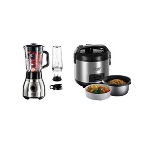 독일 러셀홉스 믹서 712865 Russell Hobbs Stand 블렌드er 2in1 1.5 Litre G라스s Container 믹