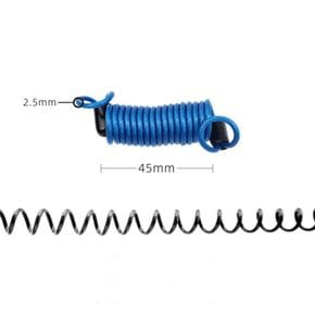 도난 캐리어 와이어 잠금 스프링 블루 방지 여행