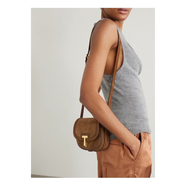 월리스 스웨이드 숄더 백 브라운 1647597349517639