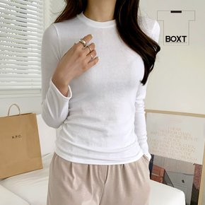 여성 슬림 찰랑 레이어드 긴팔 티셔츠 스판쫄티 ro76