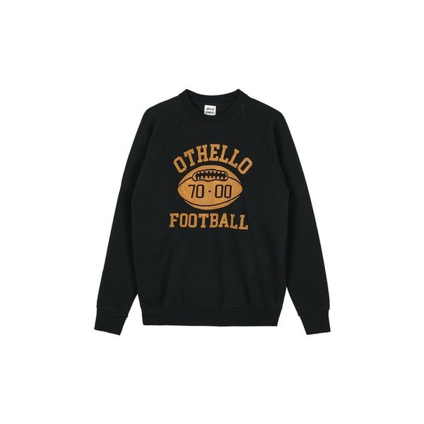 [와일드 동키] FW25 공용 오셀로 맨투맨 FR OTHELLO BLACK