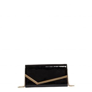 지미추 4745789 Jimmy Choo Emmie Leather Clutch