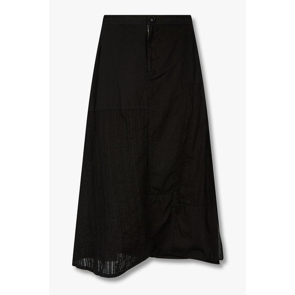 [Y`s]패치 워크 버튼 헴 디테일 팬츠 6616111106000