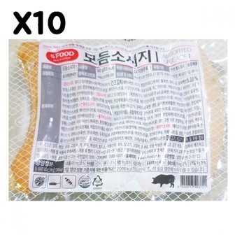 제이큐 소시지모듬 FK 에쓰푸드 340g X10