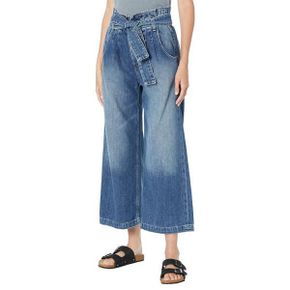 3688023 Hudson Jeans Cropped Wide Leg Trousers w/ Paper Bag in Dancehall