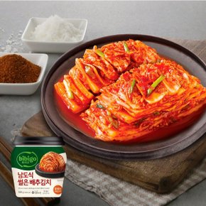 비비고 썰은배추김치 더 풍부한 맛 500g x6개