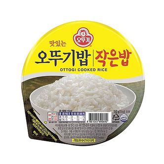 제이큐 간편한 오뚜기밥_작은밥  (150GX3) X ( 2매입 )