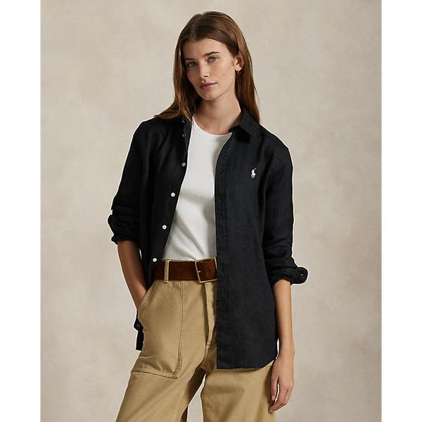 여성 클래식핏 리넨 셔츠(WMPOSHTNDO20739001)