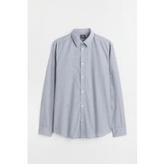 이지 케어 슬림핏 셔츠 그레이 0976709007