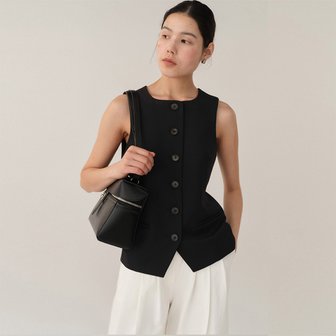 킨더살몬 FW24 Callisto Vest Black