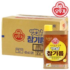 오뚜기 옛날참기름 450ml 12캔 1박스