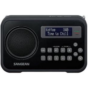 독일 산진 라디오 Sangean DPR67 DAB UKW Tragbares Radio Tischenradio 디지털radio Schwarz 18